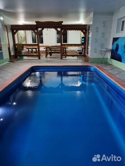 Сауна с бассейном