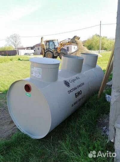 Установка канализации септик под ключ