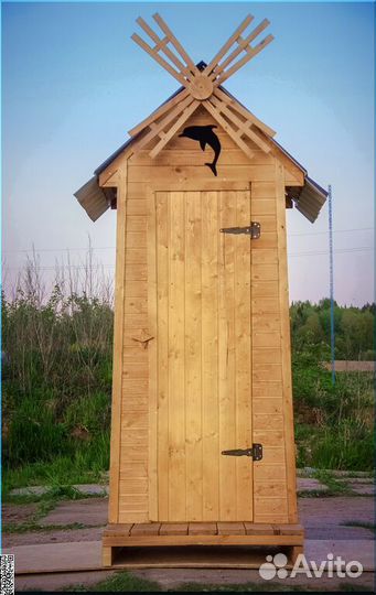 Уличный туалет с установкой SUN339