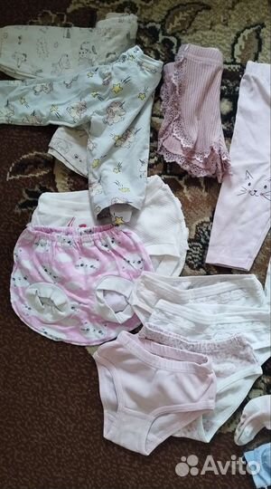 Пакет вещей для девочки 68-74