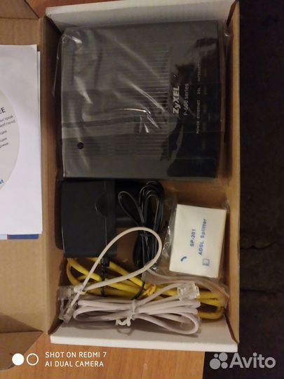 Продам два adsl модема zyxel