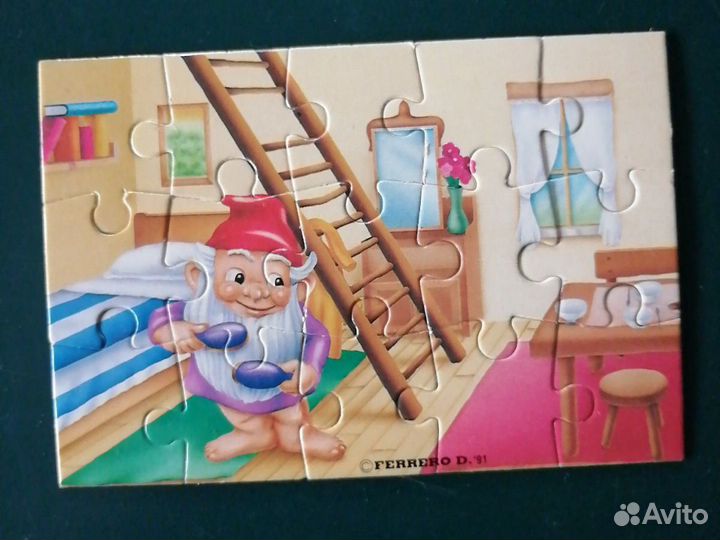 Пазлы Киндер Сюрприз