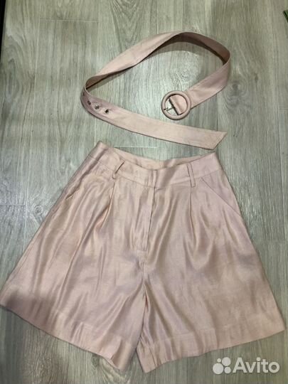 Шорты бермуды льняные - 44