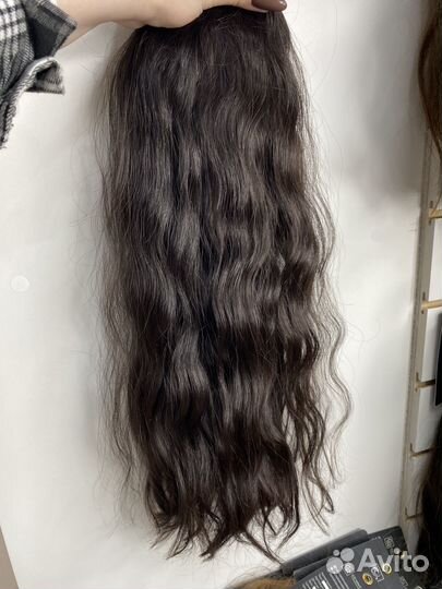 Донорские волосы для наращивания 63 см Арт: Х935