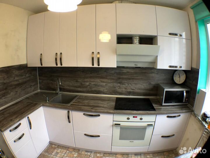 Кухонный гарнитур мдф 1.4х2.8м от производителя