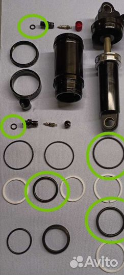 Ремонтный комплект DNM AOY-36 RC