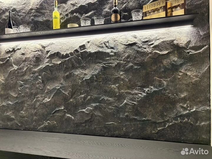 3D Гипсовые панели скала и не только
