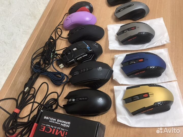 Мыши компьютерные новые и б.у
