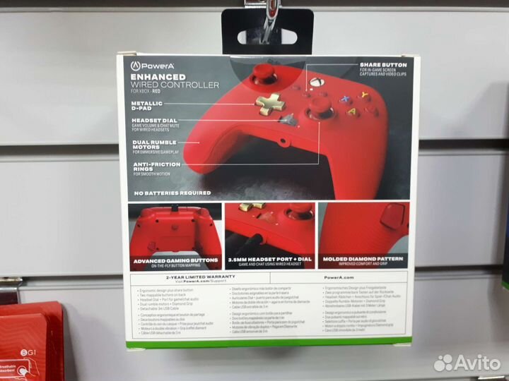 Геймпад xbox series/пк проводной