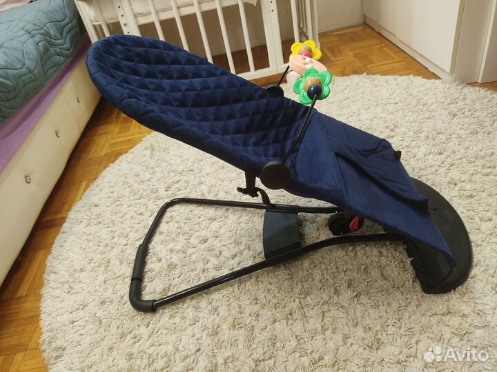 Детская качалка шезлонг