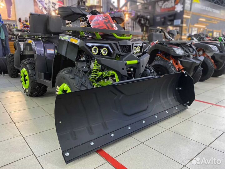 Отвал для квадроцикла atv iron 1,5м быстросъем