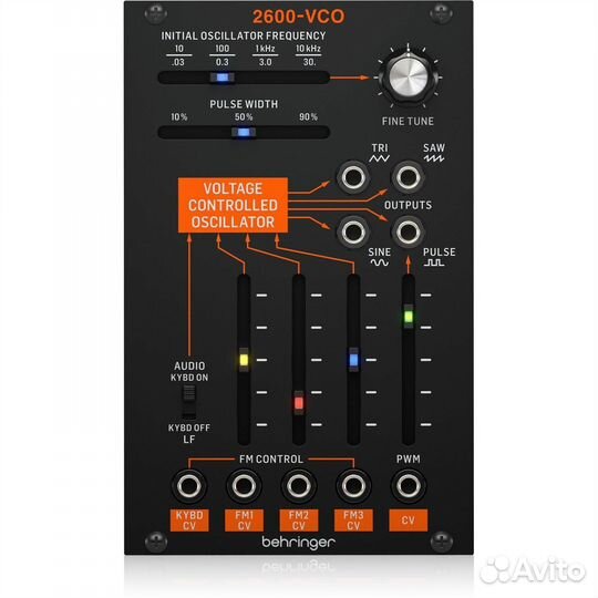 Аналоговый модуль Behringer 2600-VCO