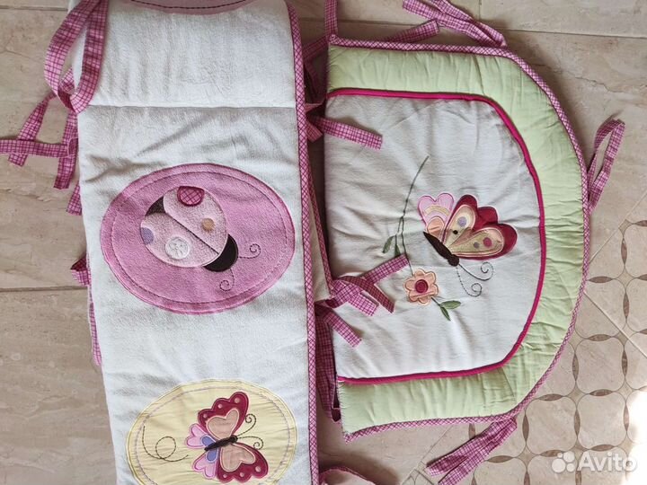 Бортики в детскую кроватку Arya Home