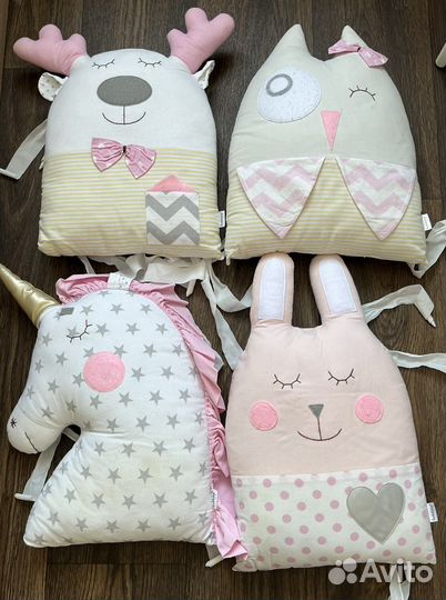 Бортики в кроватку