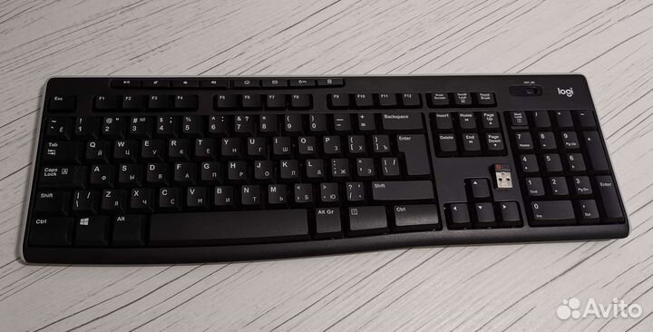 Беспроводная клавиатура Logitech к270