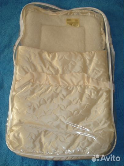 Зимний конверт на овечьей шерсти