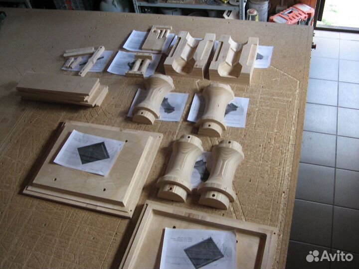 Фрезерная обработка с чпу дерево,мдф,фанера