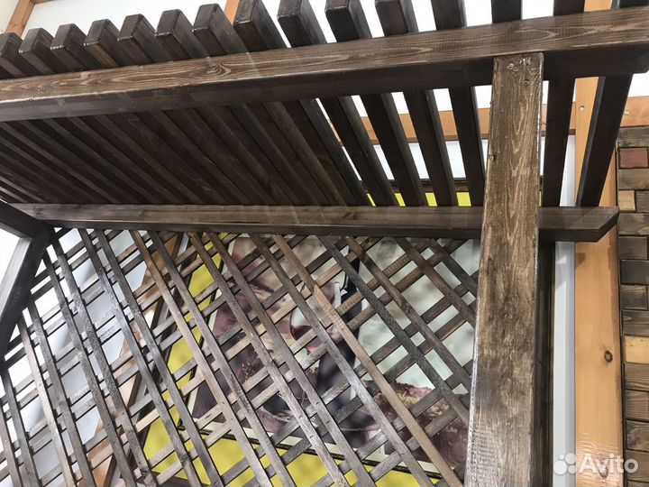 Арка деревянная 1,8*0,8м. h-2,3м