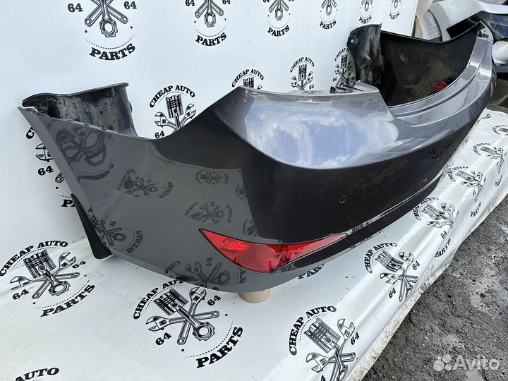 Задний бампер Hyundai Solaris 1 Рестайлинг в сборе