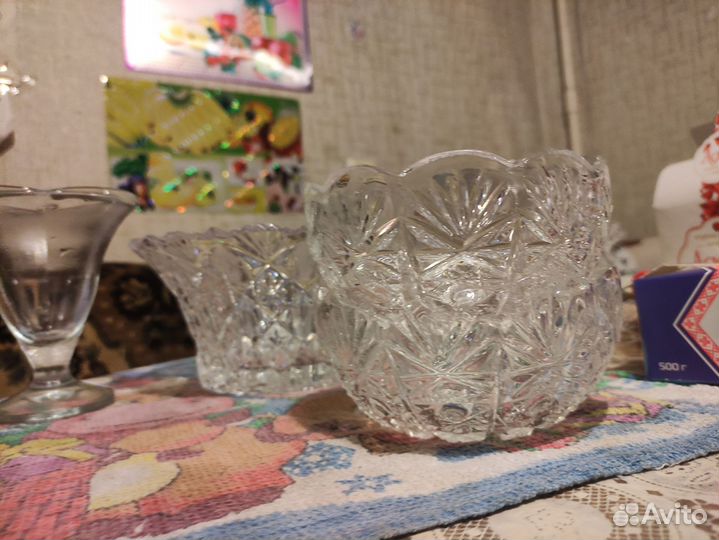 Хрустальная посуда СССР