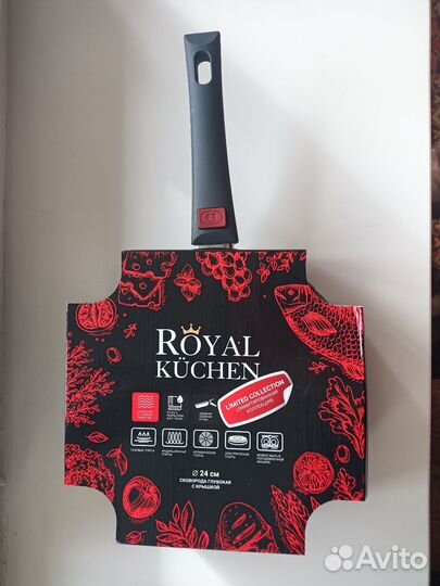 Сковорода Royal Kuchen 24см антипригарная