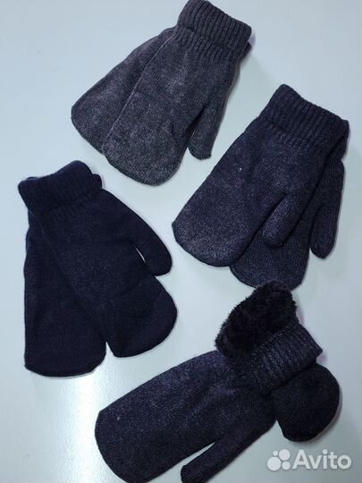 Варежки мужские