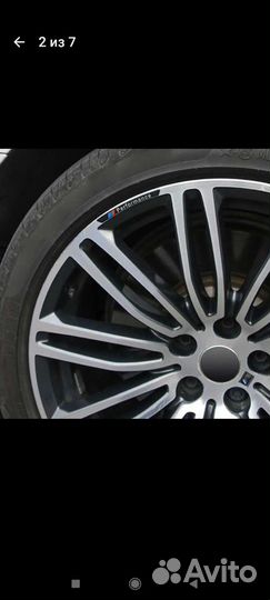 Наклейки на диски BMW и Mercedes