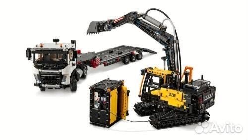 Lego 42175 Technic Грузовик Volvo FMX и экскаватор