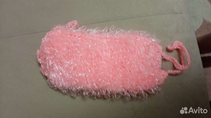 Мочалки ручной вязки