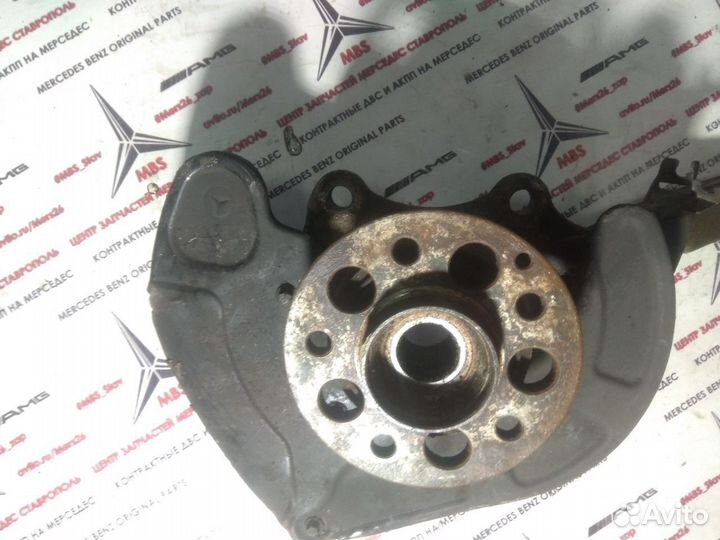 Цапфа передняя мерседес w221 4matic