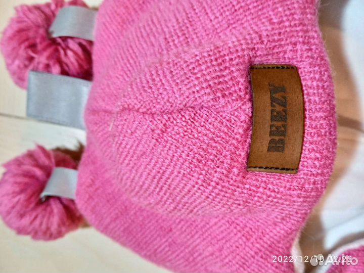 Шапка шлем beezy зимняя на девочку