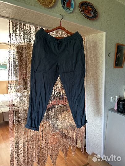 Льняные брюки женские