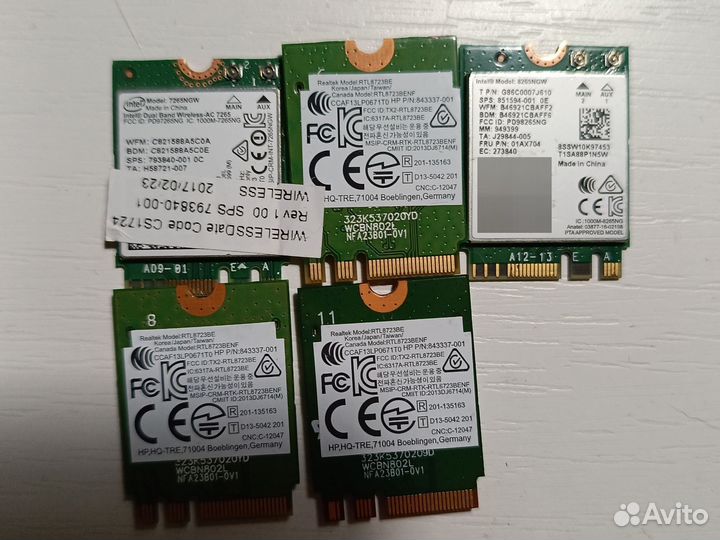 WiFi+BT модуль для ноутбуков HP