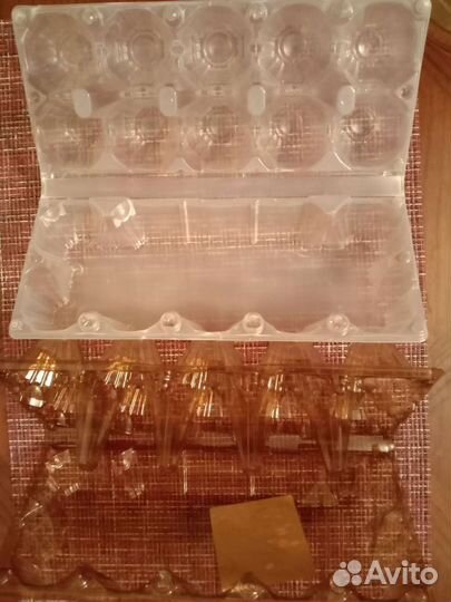 Ячейки (лотки) для яиц куриных и перепелиных