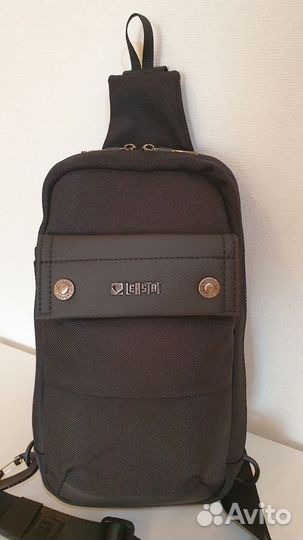 Рюкзак мужской городской однолямочный, через плечо