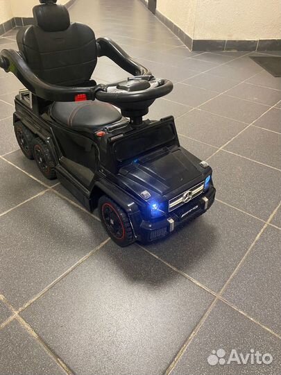 Электромобиль каталка Гелик 6 колес