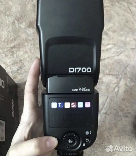 Вспышка для canon nissin di700