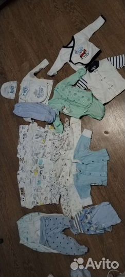 Продам вещи детские от рождения и до двух месяцев