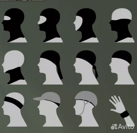 Балаклава из флиса