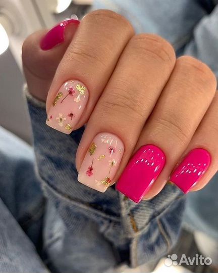 Наращивание ногтей, коррекция