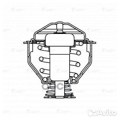 Термостат для а/м VW Tiguan (08) /Audi A4 (B8)