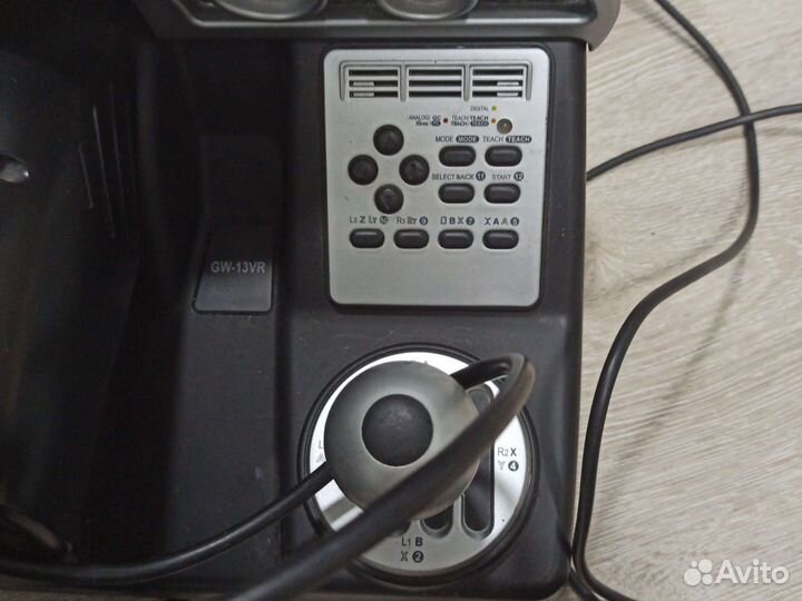 Игровой руль Dialog с педалями и коробкой передач