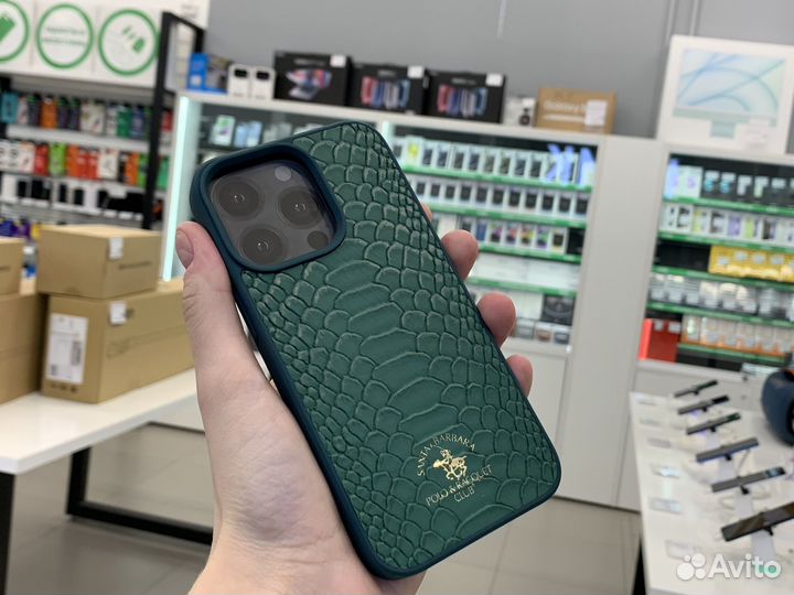 Стильный кожаный чехол для iPhone