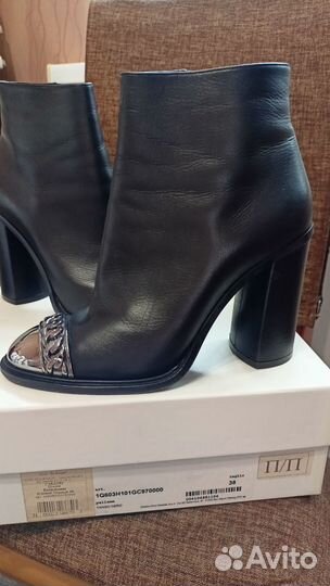 Ботильоны зима 38 размер Италия