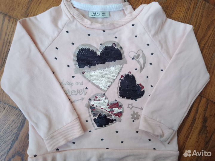 Детские вещи для девочки 80см