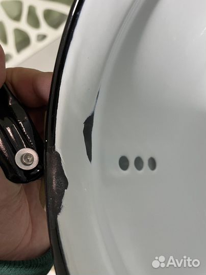 Чайник эмалированный новый