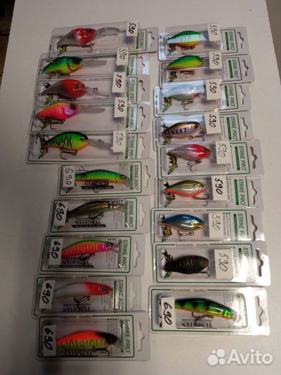 Воблер для троллинга кренк strike pro