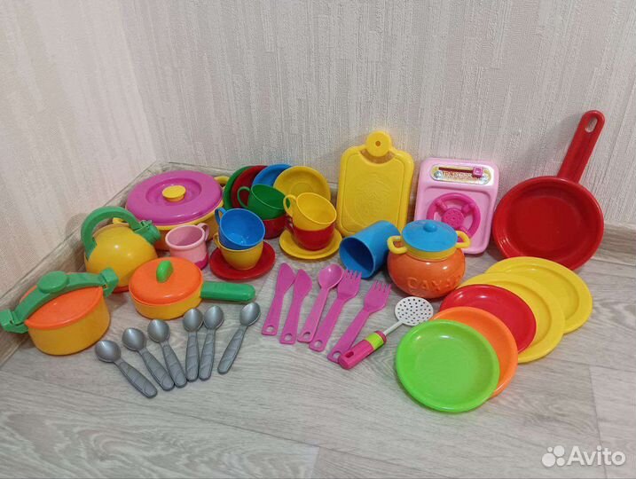 Детская посуда для игры