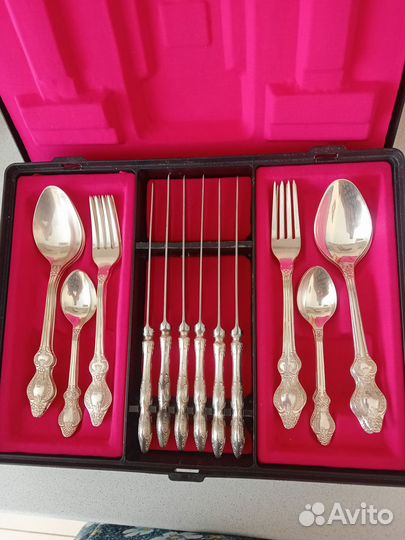 Мельхиор СССР набор на 6 персон