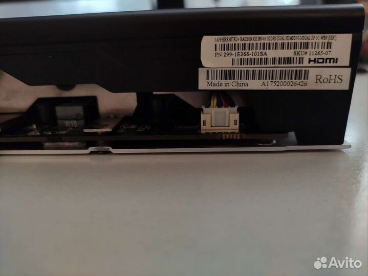 RX 580 Sapphire Nitro+ 4GB OC Видеокарта